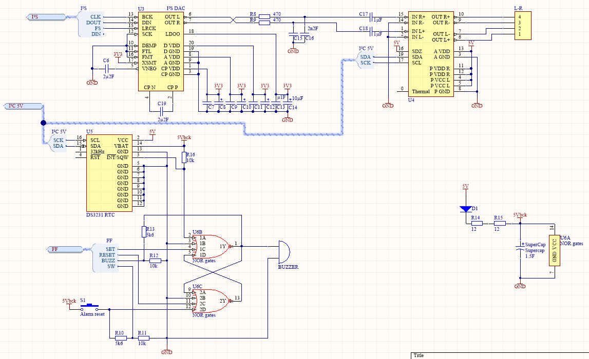 Sheet  van het Altium schema.